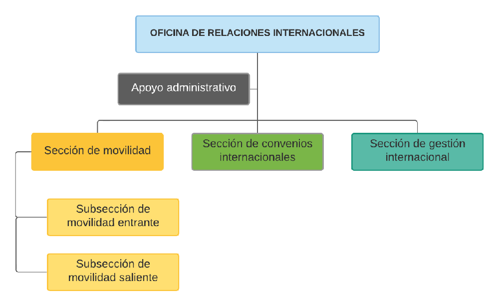 estructura internacionalizacion