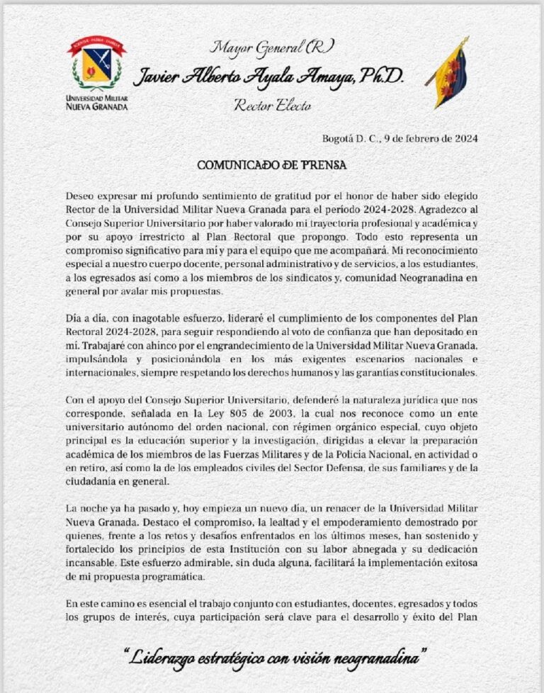 Comunicado rector 1