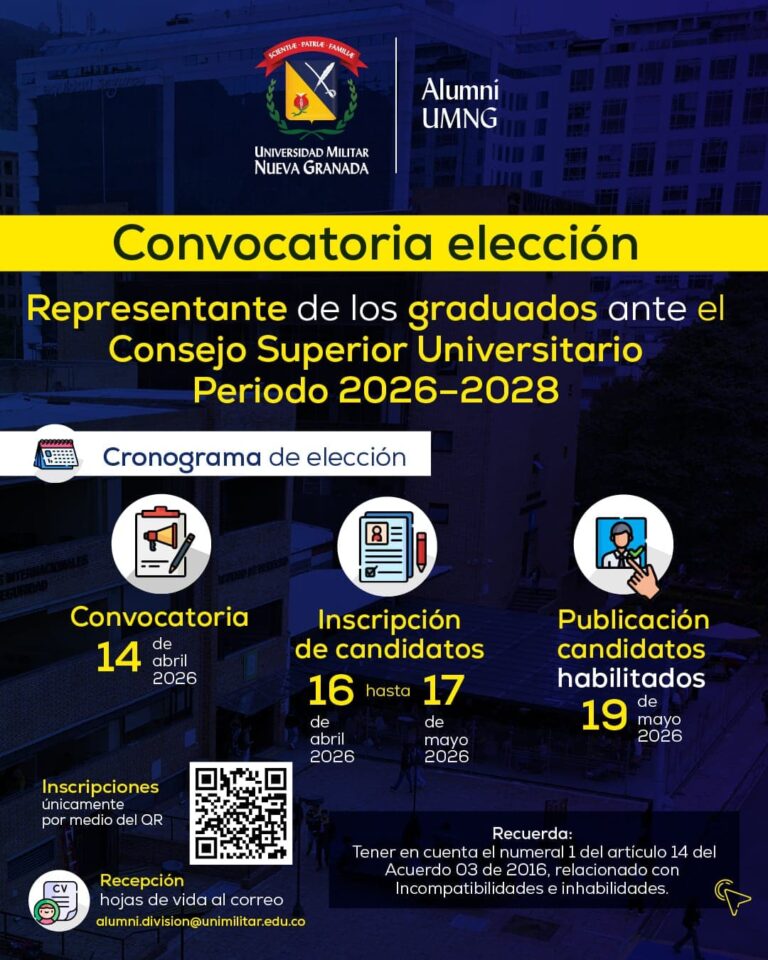 Cronograma de Elecci&oacute;n Representante de los Graduados ante el CSU 2026-2028