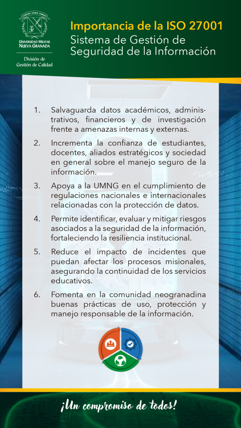 7. Importancia ISO 27001