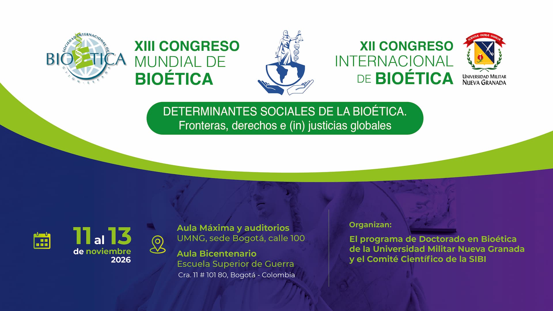 Pantallas web Publicidad Congreso de Bioetica 1