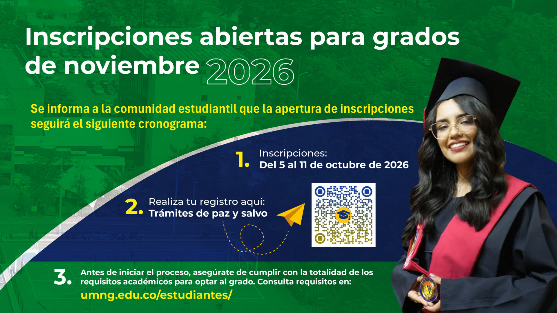 Pantallas web Grados noviembre 2026