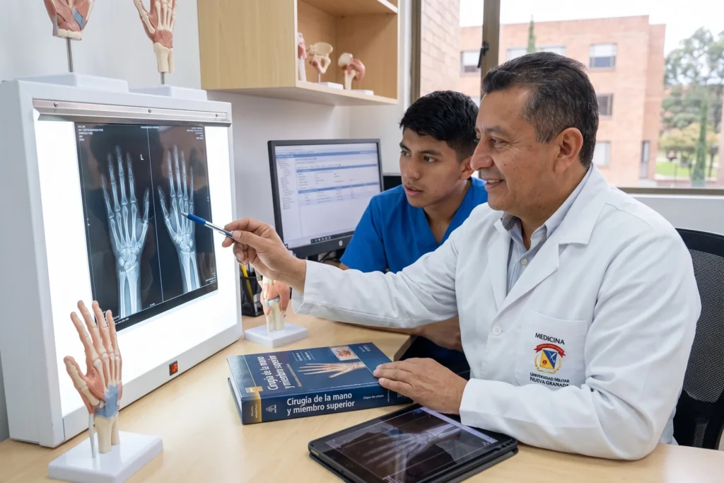 Especialización en Cirugía de la Mano y Miembro Superior, Facultad de Medicina, Universidad Militar Nueva Granada