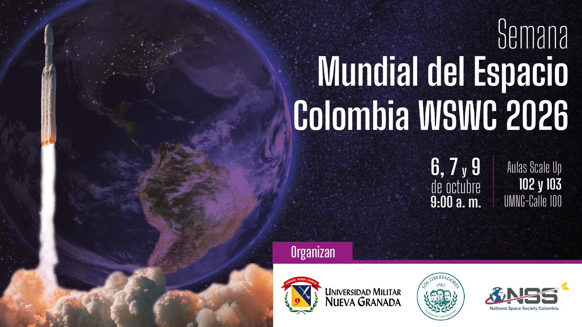 Pantallas web Semana mundial del espacio