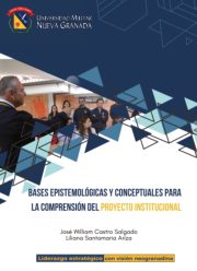 Primera página de Bases epistemológicas y conceptuales para la comprensión del Proyecto Institucional