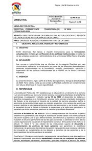 Primera página de la Directiva 0034 de 2024