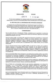 Primera página de Documento presupuestal 2022
